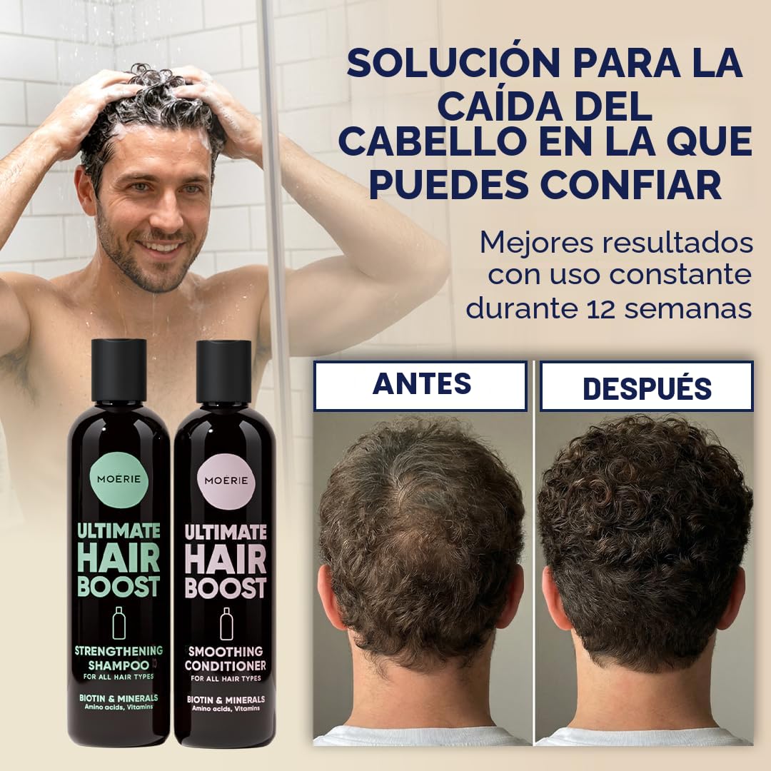 Moerie Champú y acondicionador para el crecimiento del cabello para...