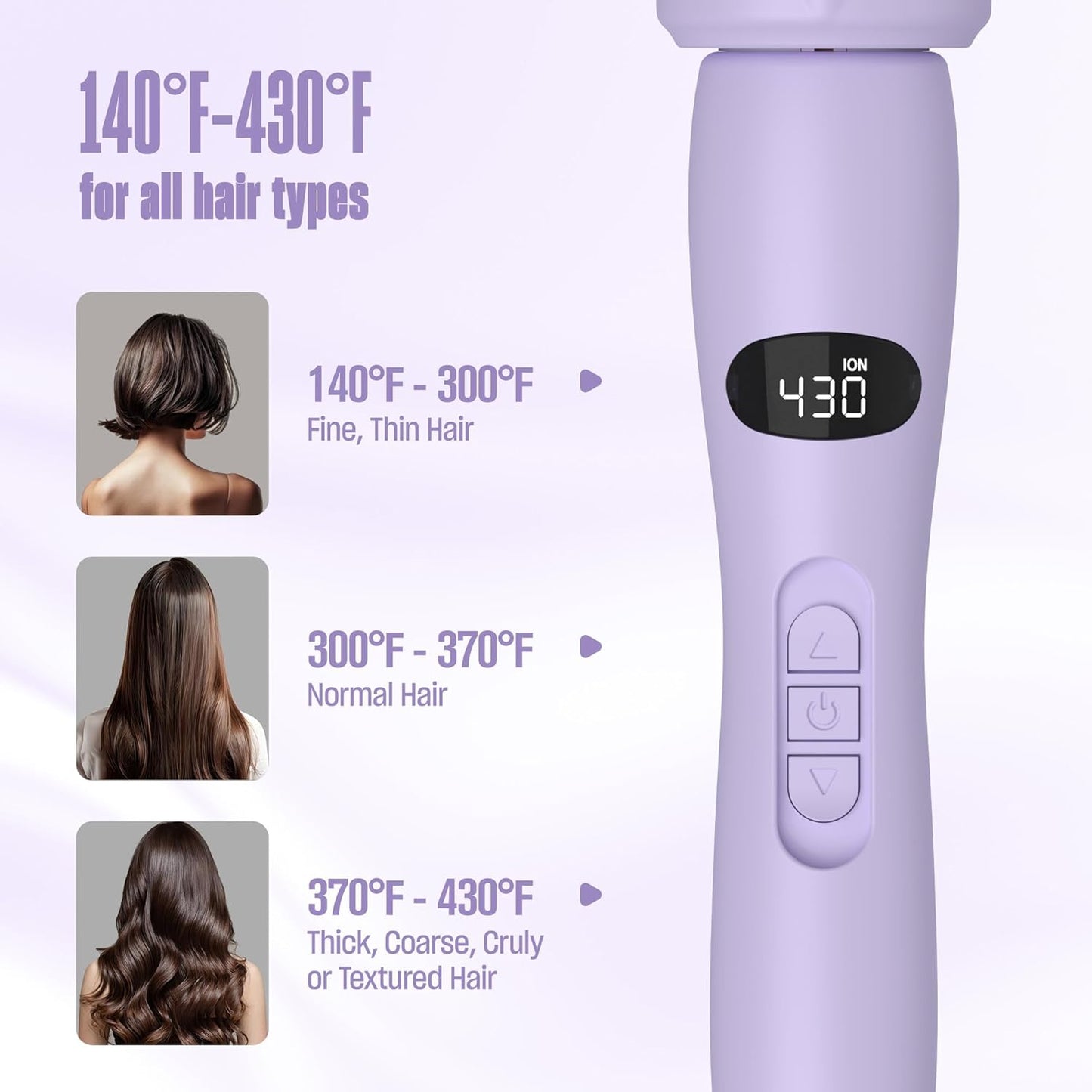 BeKind Twist Pro - Cepillo térmico mejorado de 1.5 pulgadas, versát...