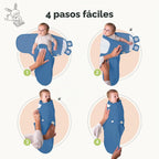 Paquete de 3 sacos de dormir orgánicos para bebés - Arrullos para r...