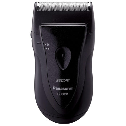 Afeitadora eléctrica Panasonic para hombres, afeitadora inalámbrica ligera húmeda/seca con agarre ergonómico, ES3831K, negro