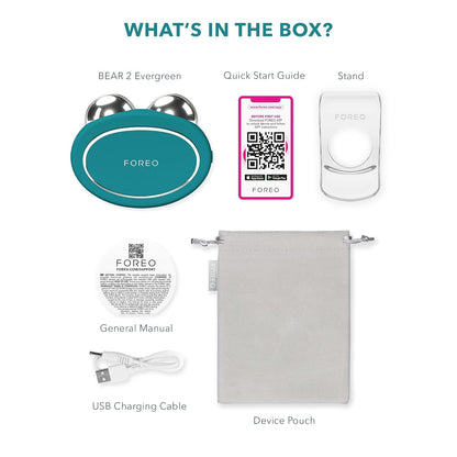FOREO Bear 2 Dispositivo Facial Avanzado de Microcorriente para Lif...