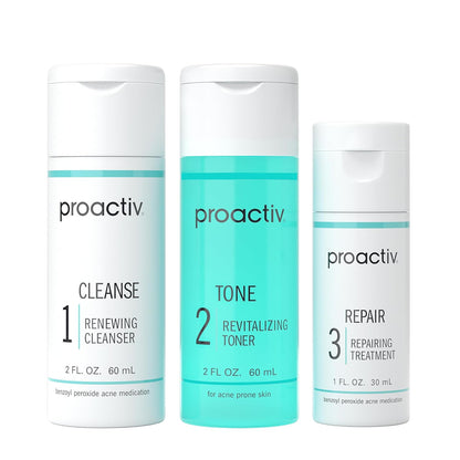 Kit de principiante, sistema de tratamiento acné de 3 pasos PROACTI...