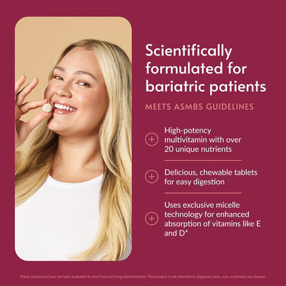Bariatric Advantage - Multivitaminas masticables Advanced Multi Ea,...