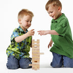 Glintoper Juego de mesas de bloques de torre Tic Tac Toe &amp; Tumb...