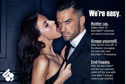 The Bare Pair King Kombo - Sistema de gestión del vello corporal (c...