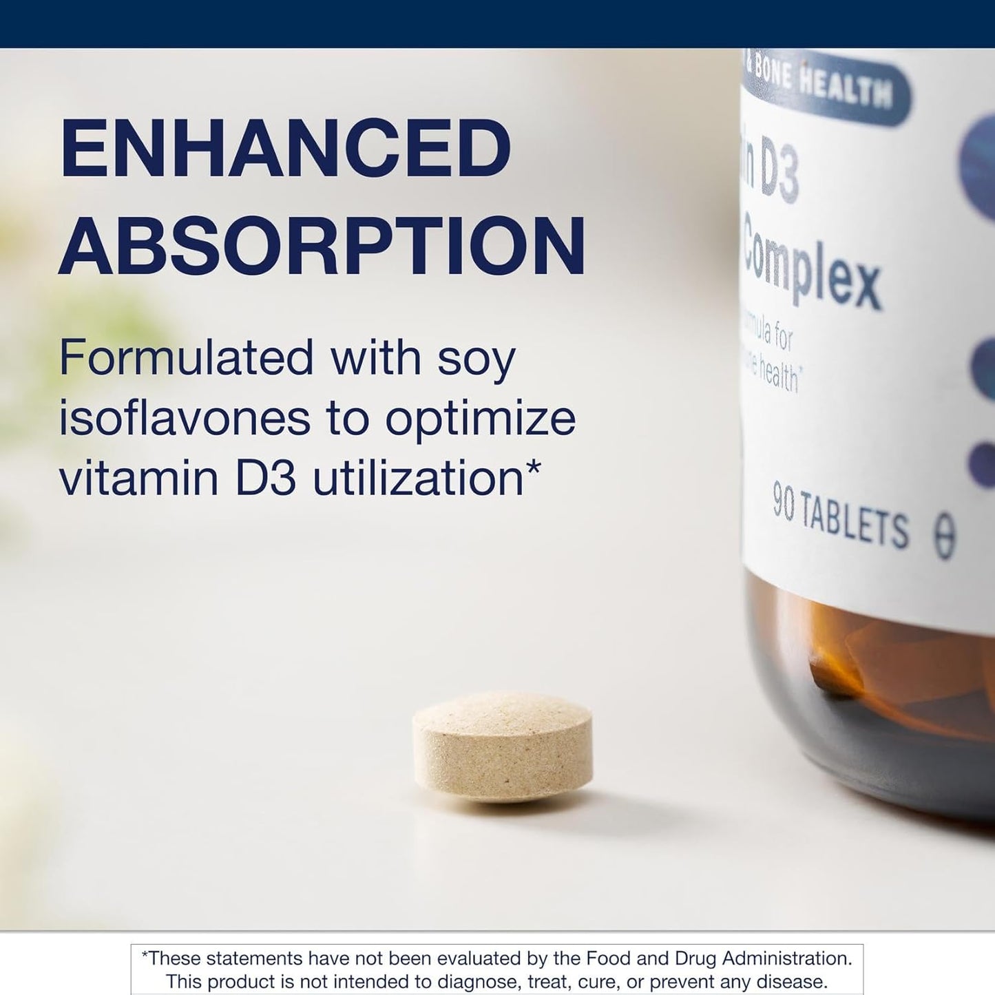 Metagenics Suplemento de vitamina D3 complejo D3 de 2000 UI \u2013...