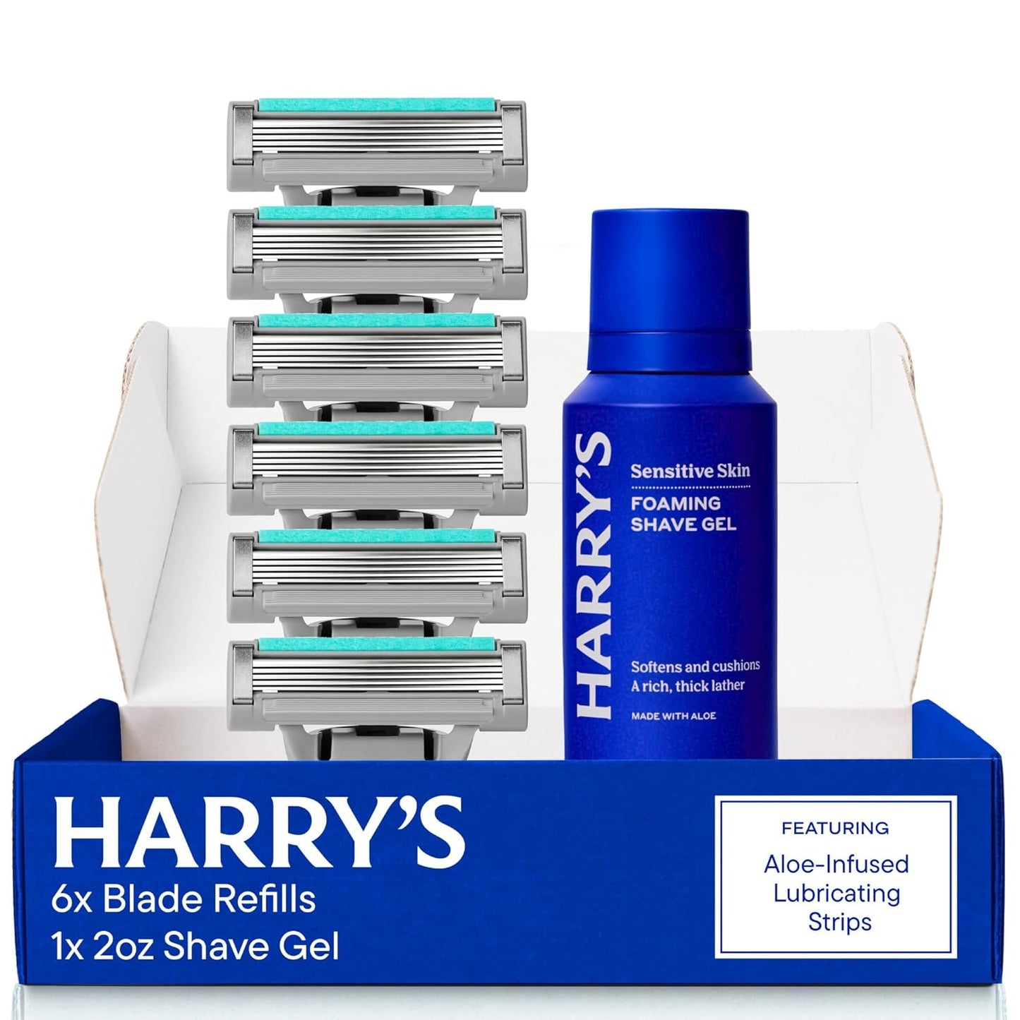 Harry's Recambios de maquinilla de afeitar Plus \u2013 6 cartuc...