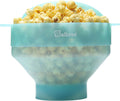 Salbree Tazón plegable de silicona para hacer palomitas de maíz par...