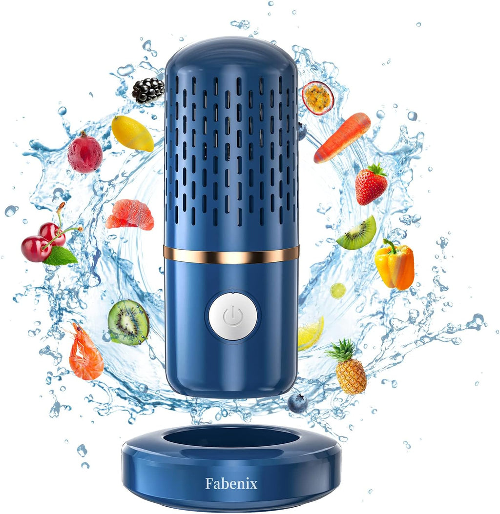 Fabenix - Limpiador de frutas y verduras, máquina limpiadora de fru...