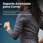 Amazfit Reloj inteligente Active 3, cristal de zafiro AMOLED de 1.3...