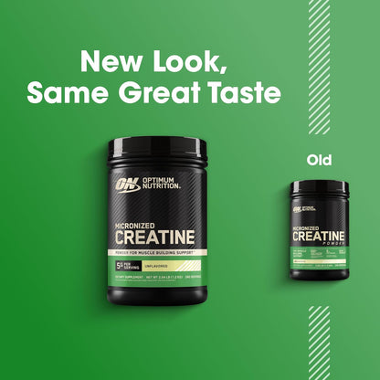 Optimum Nutrition Creatina Micronizada Monohidrato en polvo, sin sa...