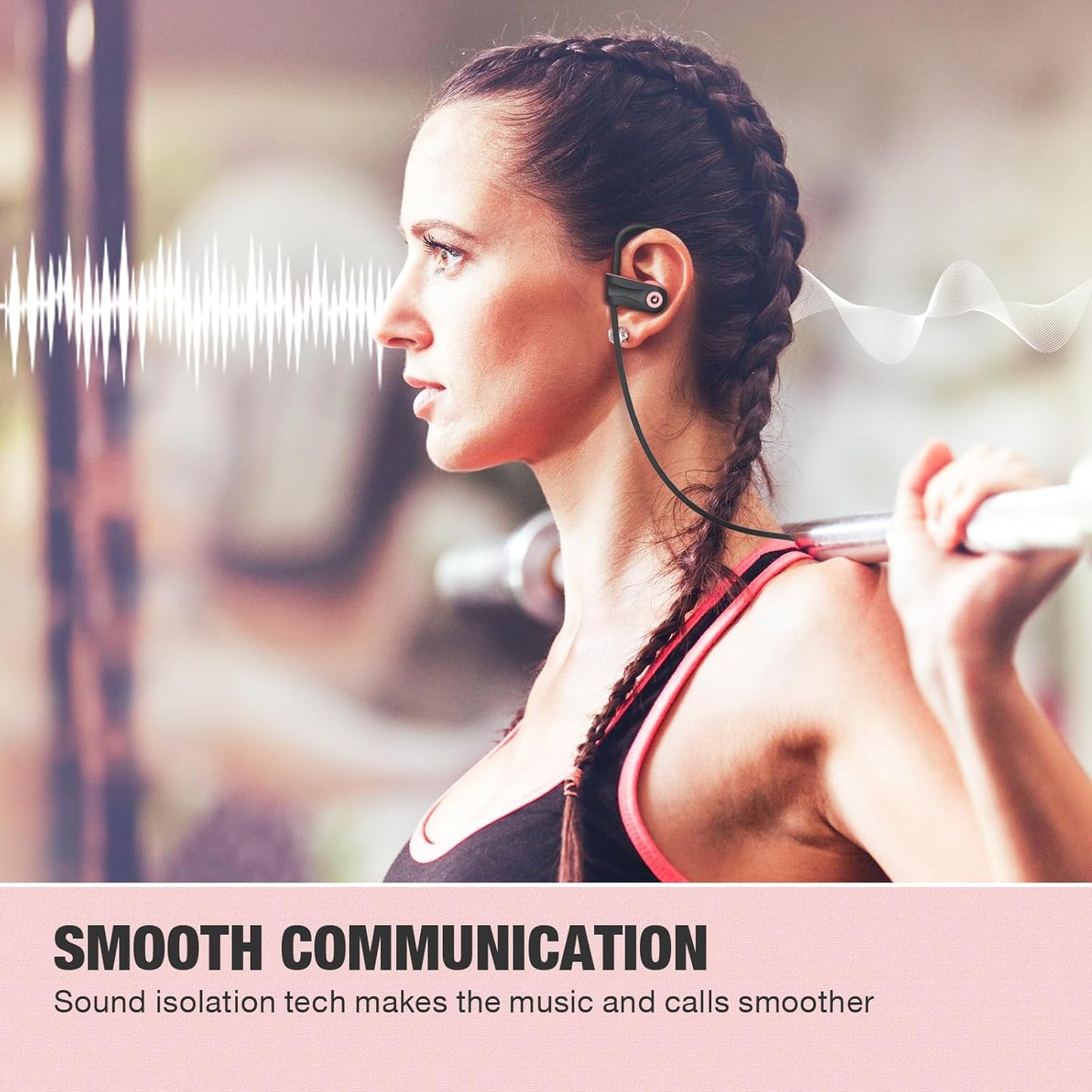 Auriculares Bluetooth Boean, auriculares inalámbricos con 16 horas...