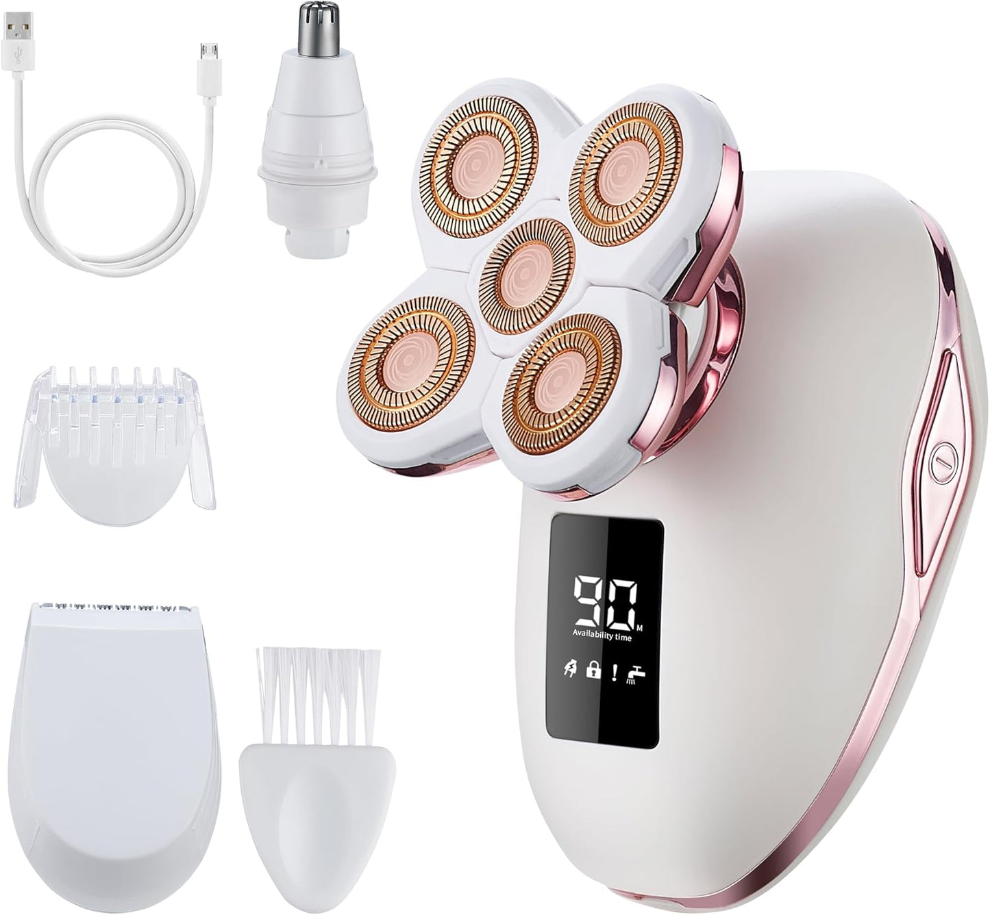 UPTARD Maquinillas de afeitar eléctricas para mujer para mujeres, p...