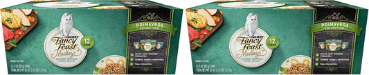 Fancy Feast Purina - Paquete variado de alimentos húmedos para gato...