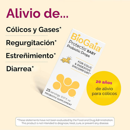 BioGaia Protectis Gotas de probióticos para bebé | Esenciales para...