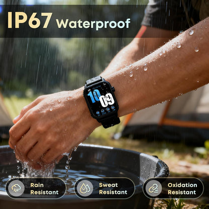 DIVOAZBVO Reloj inteligente para hombres, más de 120 modos deportiv...
