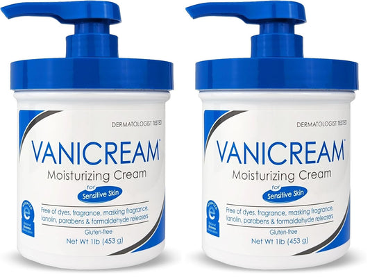 Vanicream Crema hidratante para la piel con dispensador de dispensa...