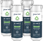 GLACIER FRESH XWFE - Filtro de agua para refrigerador (chip integra...