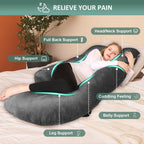 Almohada de embarazo Chilling Home, almohadas de embarazo en forma...