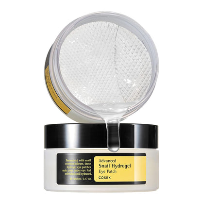 COSRX Advanced Snail Hydrogel Eye Patch (60 piezas), máscara de sue...