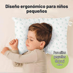 KeaBabies 2pk - Almohadas para niños de 2 años a 5,13 x 18 pulgadas...