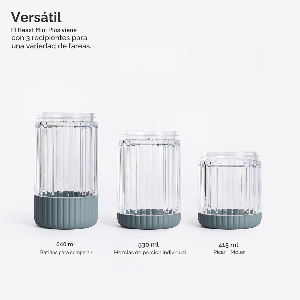 La Bestia Mini Licuadora Plus | Mini licuadora de cocina para encim...