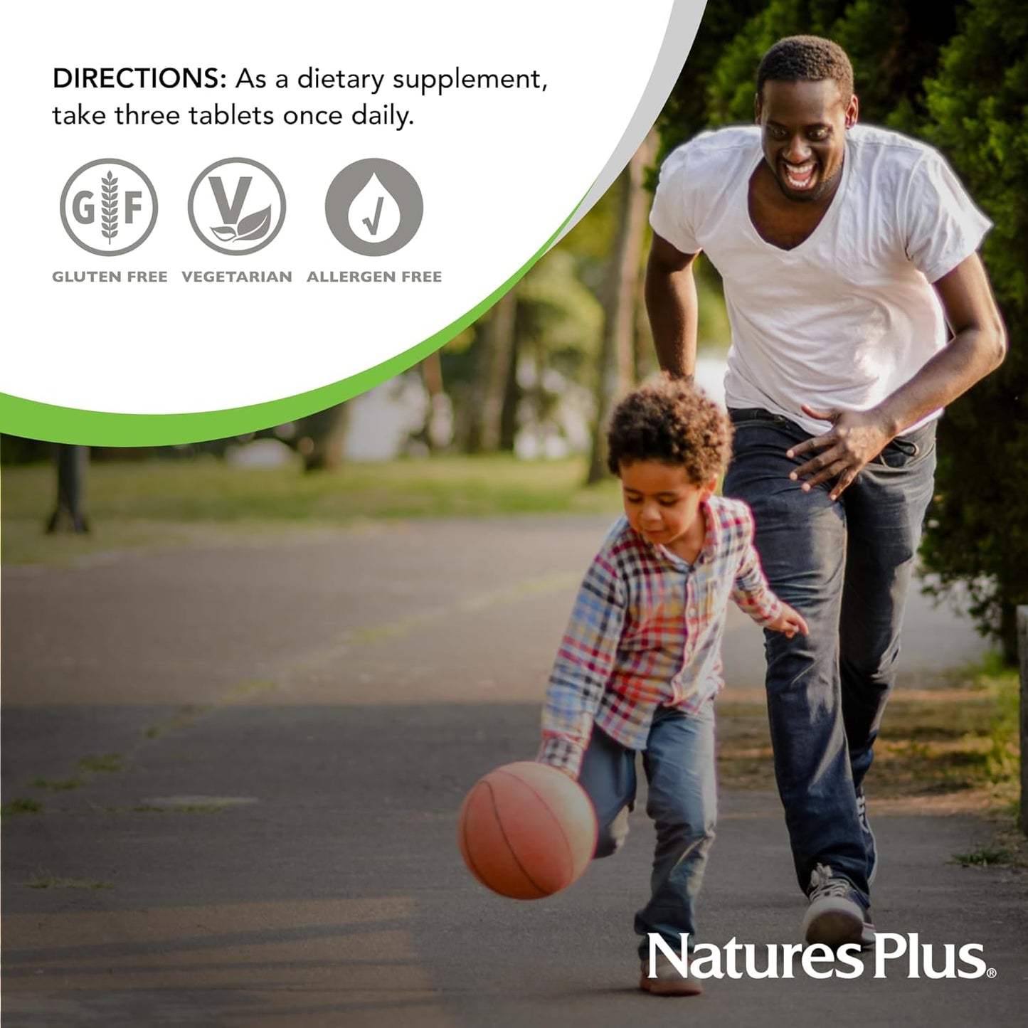 NaturesPlus Source of Life Gold Multivitamínico - 180 tabletas - Ap...
