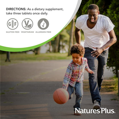 NaturesPlus Source of Life Gold Multivitamínico - 180 tabletas - Ap...