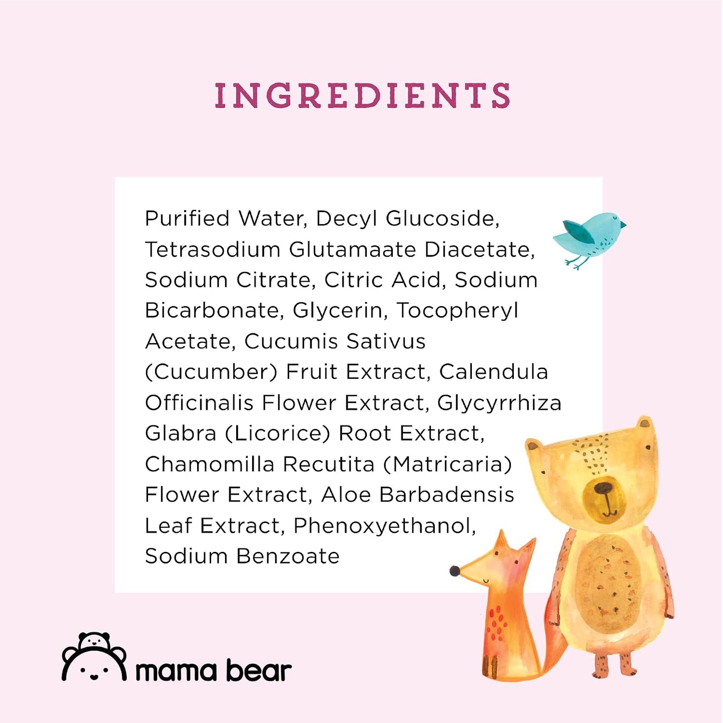 Marca Amazon \u2013 Toallitas Mama Bear 99% de agua para bebé, hipo...