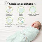 Paquete de 3 sacos de dormir orgánicos para bebé - Mantas envolvent...