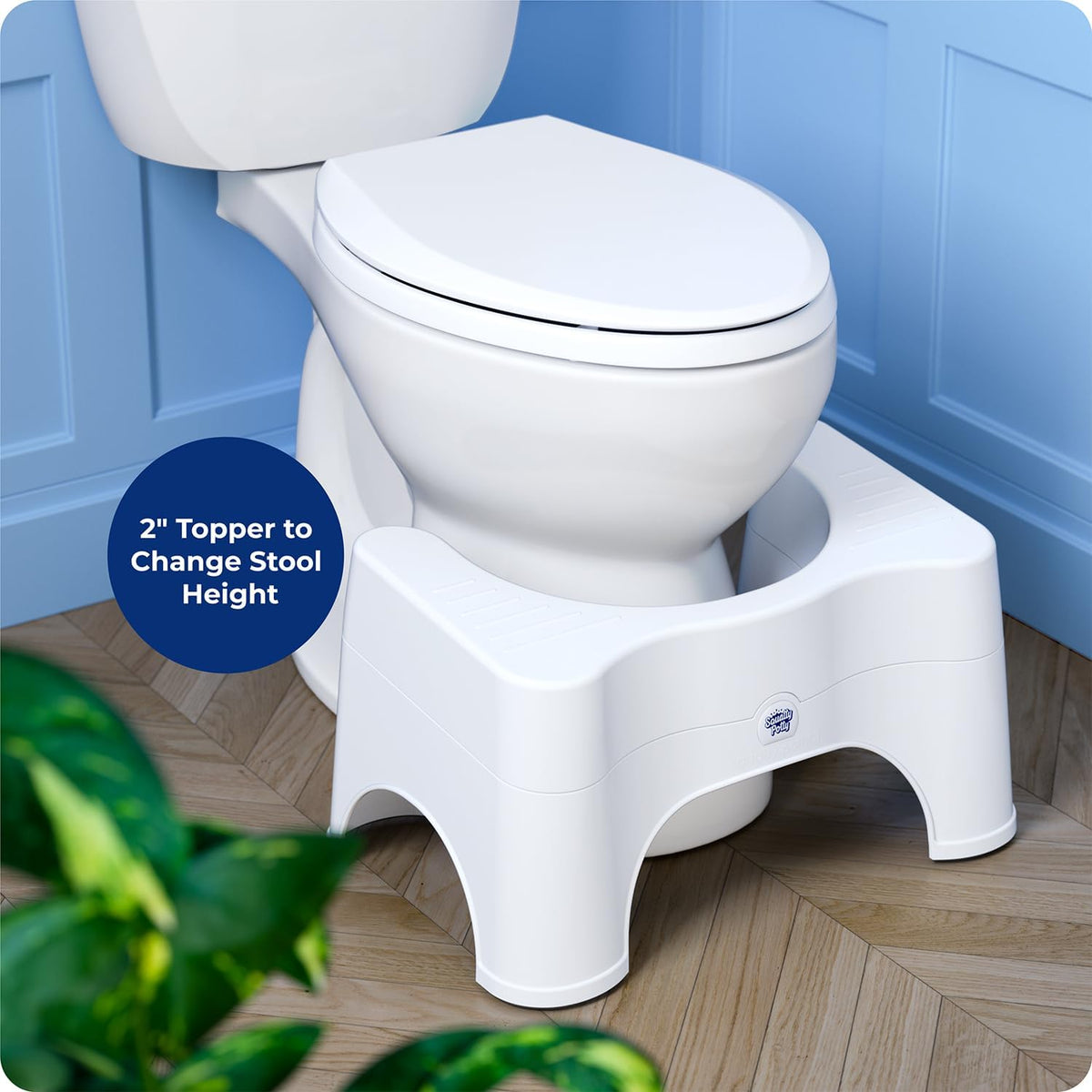 Squatty Potty The Original Taburete de Baño para Inodoro - Ajustabl...