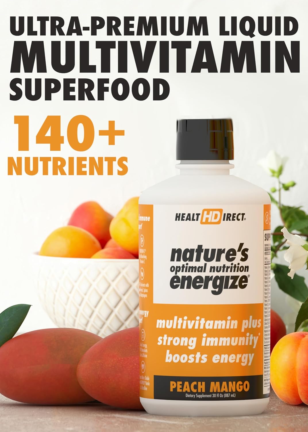 HEALTH DIRECT - Nature's Optimal Nutrition Energize Liquid Mult...