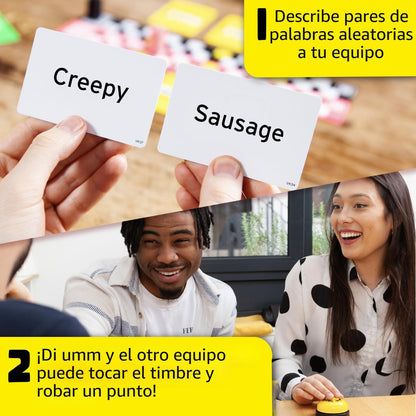 Big Potato No puedes decir UMM: un juego de fiesta para familiares...