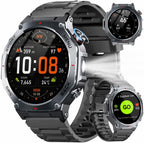 Reloj inteligente para hombre, 1.43" AMOLED Militar SmartWatch...