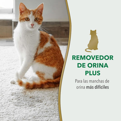 Nature's Miracle Destructor de Orina Plus para Gatos, Fórmula E...