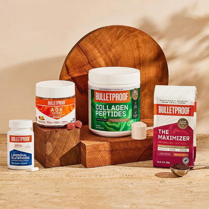 Bulletproof Vitaminas A-D-K Softgels, 30 unidades, suplemento para...