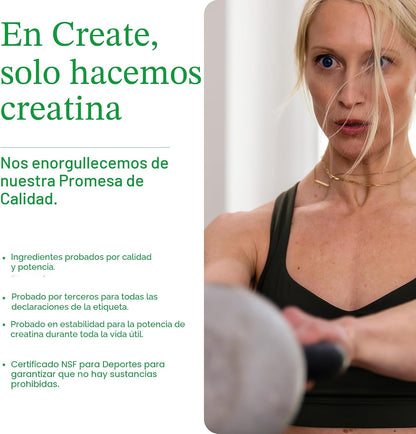 Create Gomitas de Monohidrato de Creatina para Hombres y Mujeres, M...