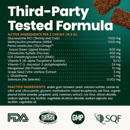 VetriScience GlycoFlex Ultimate Strength Masticables Saludables \u2...