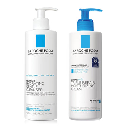 La Roche-Posay Lipikar AP+ - Crema hidratante triple reparadora, lo...