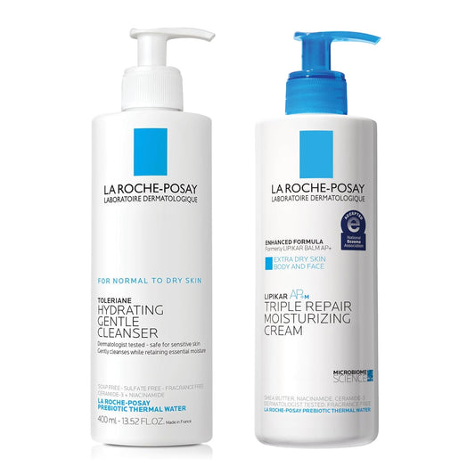 La Roche-Posay Lipikar AP+ - Crema hidratante triple reparadora, lo...
