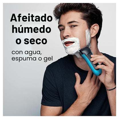 Braun Electric Series 3 - Maquinilla de afeitar con recortadora de...