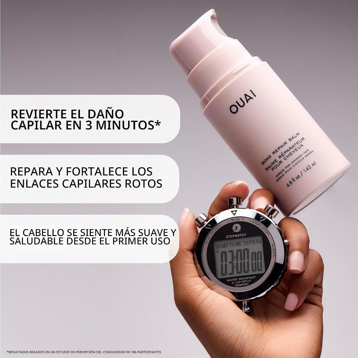 OUAI Melrose Place - Acondicionador sin enjuague de tamaño completo...