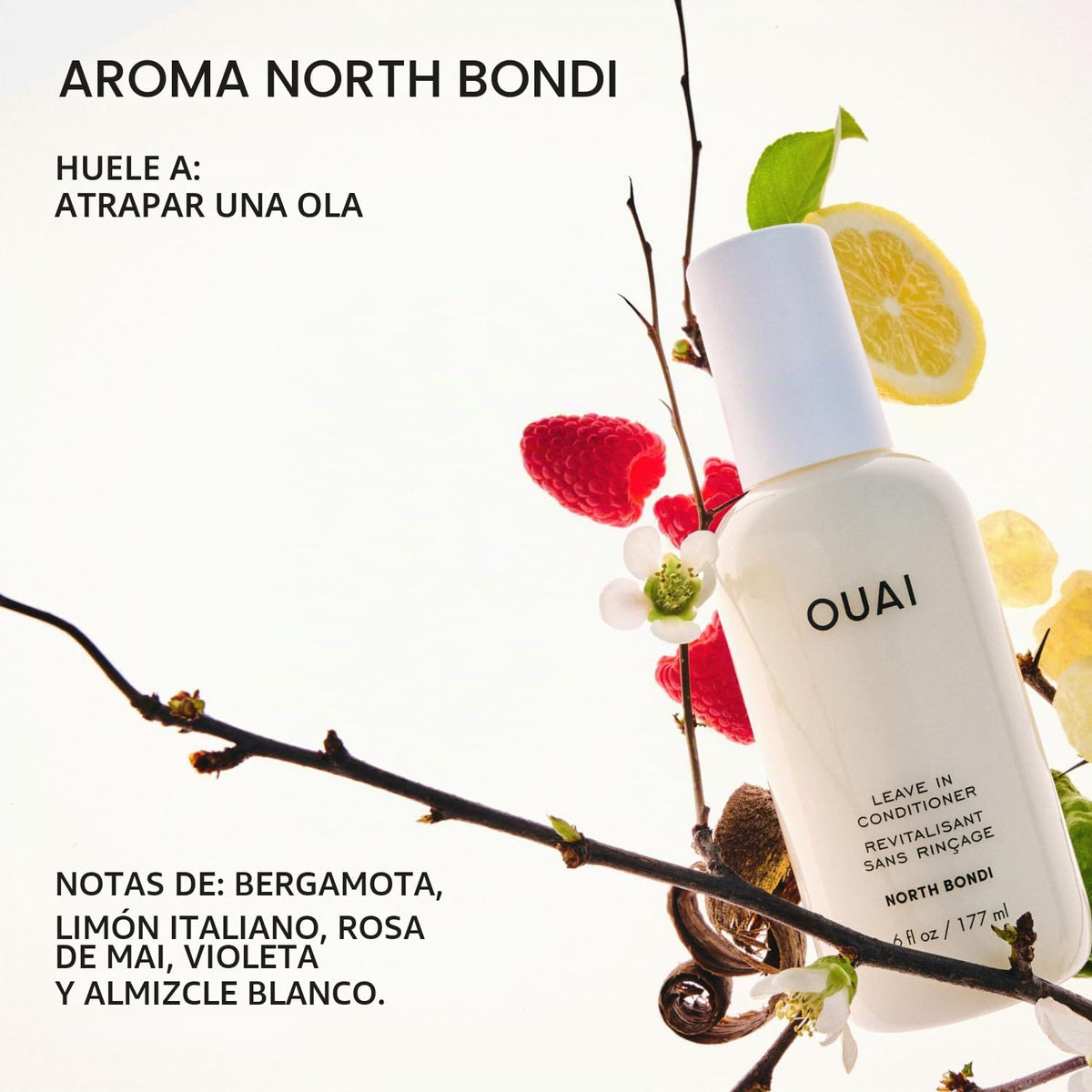Acondicionador sin enjuague multitarea OUAI - Aroma North Bondi - T...