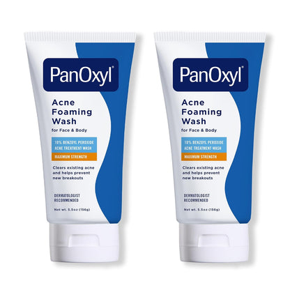 PanOxyl Lavado de espuma para acné con peróxido de benzoilo al 10%,...