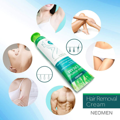 Crema depilatoria para hombres y mujeres: depiladora sin dolor para...