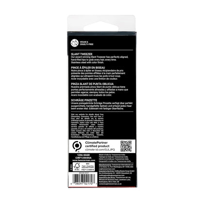 Tweezerman - Pinza inclinada exclusiva Moon Dust, pinzas para depil...