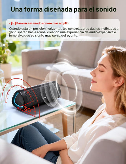 BolaButty Altavoz Bluetooth con sonido HD, inalámbrico portátil, IP...