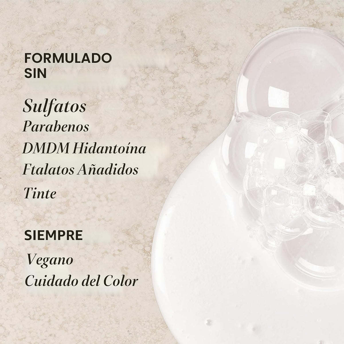 L'Oreal Paris Champú y acondicionador espesante sin sulfato, es...