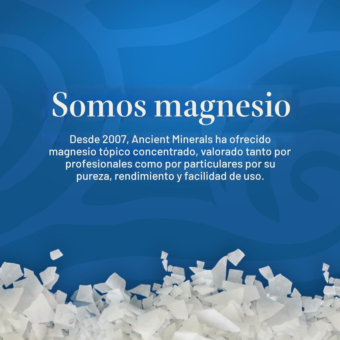 Ancient Minerals Copos de baño de magnesio - Cloruro de magnesio pu...