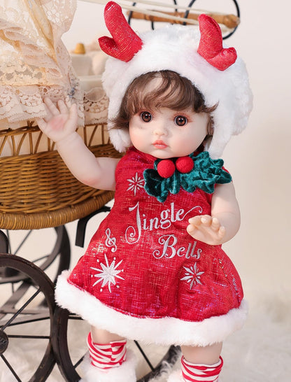 Cloveray Muñecas de bebé, 18 pulgadas realista Reborn Full Vinyl Ba...